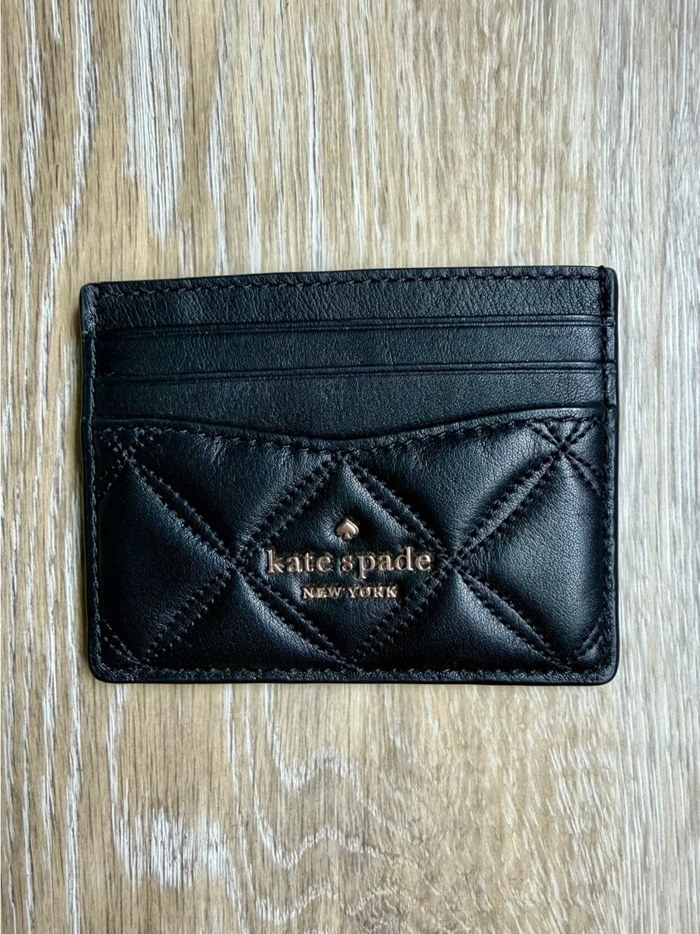Kate Spade Quilted Slim Card Holder